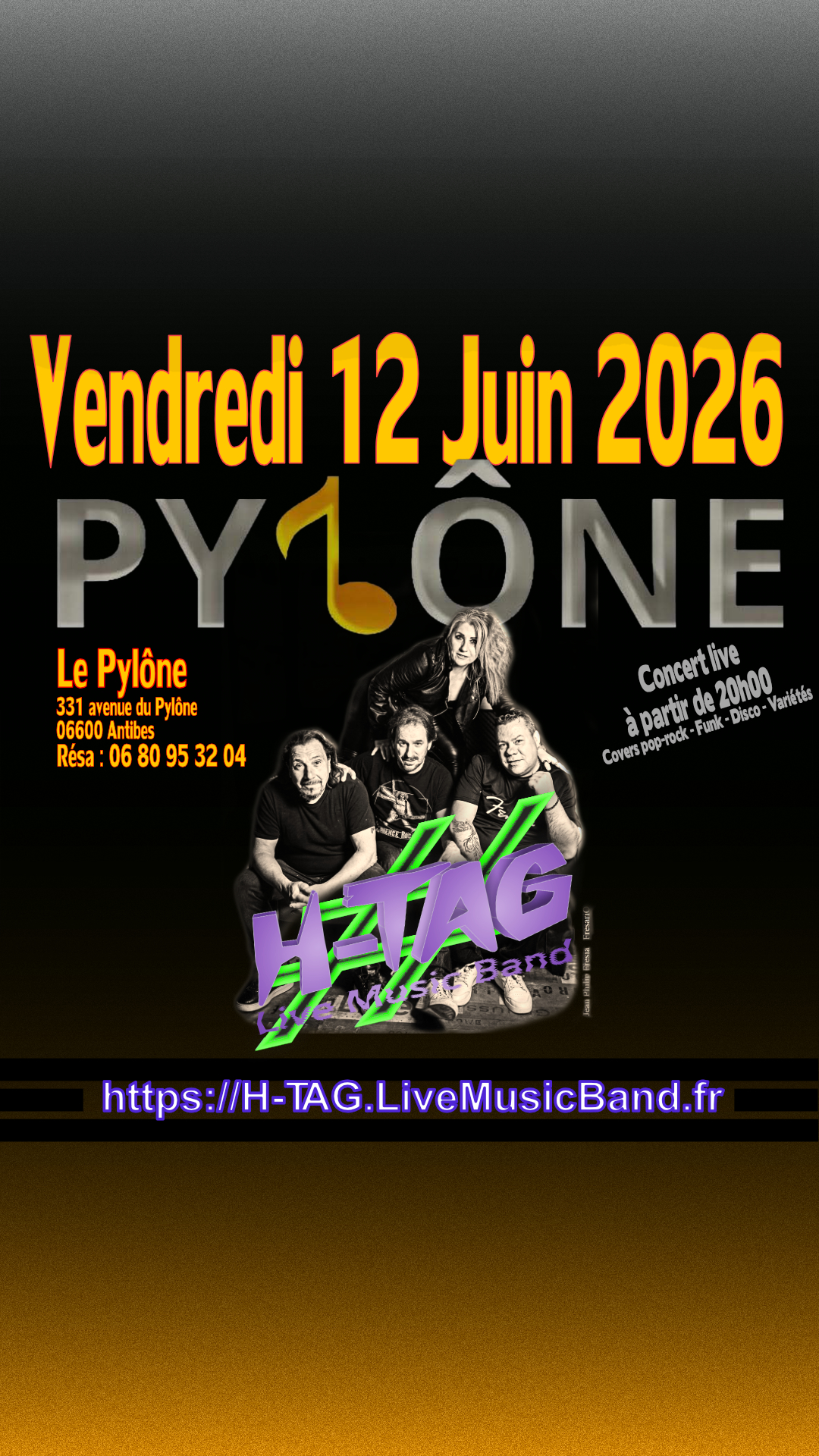 H-TAG @ Le Pylône Antibes