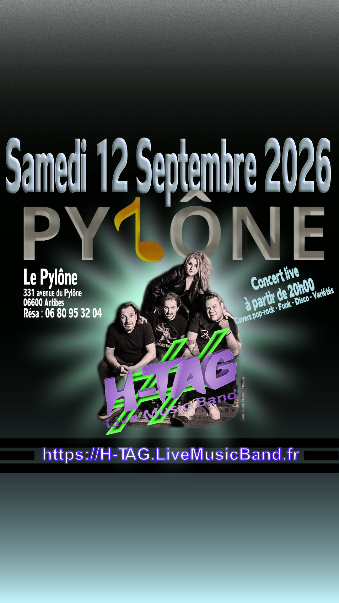 H-TAG @ Le Pylône Antibes